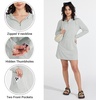 image:imageWillit Womens UPF 50 Swim CoverUp DressLight Gray