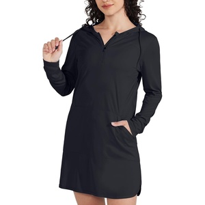 image:imageWillit Womens UPF 50 Swim CoverUp DressBlack