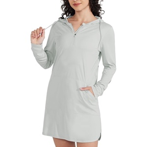 image:imageWillit Womens UPF 50 Swim CoverUp DressLight Gray