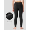 image:imageWillit Girls Fleece Lined Riding Pants Winter Equestrian BreechesBlack