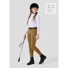image:imageWillit Girls Fleece Lined Riding Pants Winter Equestrian BreechesCoffee