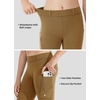 image:imageWillit Girls Fleece Lined Riding Pants Winter Equestrian BreechesCoffee