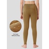 image:imageWillit Girls Fleece Lined Riding Pants Winter Equestrian BreechesCoffee