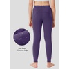 image:imageWillit Girls Fleece Lined Riding Pants Winter Equestrian BreechesDark Purple