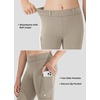 image:imageWillit Girls Fleece Lined Riding Pants Winter Equestrian BreechesKhaki