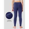 image:imageWillit Girls Fleece Lined Riding Pants Winter Equestrian BreechesNavy Blue