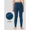 image:imageWillit Girls Fleece Lined Riding Pants Winter Equestrian BreechesPeacock Blue