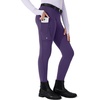 image:imageWillit Girls Fleece Lined Riding Pants Winter Equestrian BreechesDark Purple