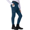 image:imageWillit Girls Fleece Lined Riding Pants Winter Equestrian BreechesPeacock Blue