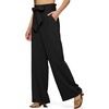 image:imageWillit Women Linen Pants Casual Wide Leg Dress Pants 283032Black