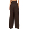 image:imageWillit Women Linen Pants Casual Wide Leg Dress Pants 283032Dark Brown