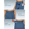 image:imageWillit Women Linen Pants Casual Wide Leg Dress Pants 283032Denim Blue