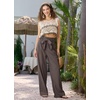 image:imageWillit Women Linen Pants Casual Wide Leg Dress Pants 283032Gray