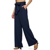image:imageWillit Women Linen Pants Casual Wide Leg Dress Pants 283032Navy Blue