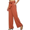 image:imageWillit Women Linen Pants Casual Wide Leg Dress Pants 283032Orange