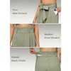 image:imageWillit Women Linen Pants Casual Wide Leg Dress Pants 283032Sage Green
