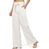 image:imageWillit Women Linen Pants Casual Wide Leg Dress Pants 283032White