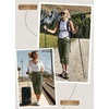 image:imageWillit Womens Capri Pants QuickDry Hiking PantsArmy Green
