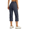 image:imageWillit Womens Capri Pants QuickDry Hiking PantsDeep Blue