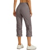 image:imageWillit Womens Capri Pants QuickDry Hiking PantsLight Brown