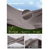 image:imageWillit Womens Capri Pants QuickDry Hiking PantsLight Brown