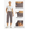 image:imageWillit Womens Capri Pants QuickDry Hiking PantsLight Brown