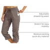 image:imageWillit Womens Capri Pants QuickDry Hiking PantsLight Brown