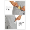 image:imageWillit Womens Capri Pants QuickDry Hiking PantsLight Gray