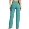 image:imageWillit Womens Cotton Sweatpants with Pockets Straight Leg Lounge PantsAqua