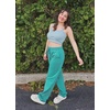 image:imageWillit Womens Cotton Sweatpants with Pockets Straight Leg Lounge PantsAqua