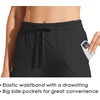 image:imageWillit Womens Cotton Sweatpants with Pockets Straight Leg Lounge PantsBlack