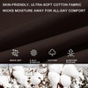 image:imageWillit Womens Cotton Sweatpants with Pockets Straight Leg Lounge PantsCoffee