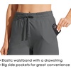 image:imageWillit Womens Cotton Sweatpants with Pockets Straight Leg Lounge PantsDeep Gray