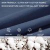 image:imageWillit Womens Cotton Sweatpants with Pockets Straight Leg Lounge PantsDusty Blue