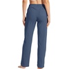 image:imageWillit Womens Cotton Sweatpants with Pockets Straight Leg Lounge PantsDusty Blue