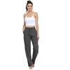 image:imageWillit Womens Cotton Sweatpants with Pockets Straight Leg Lounge PantsGray