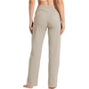 image:imageWillit Womens Cotton Sweatpants with Pockets Straight Leg Lounge PantsKhaki