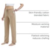 image:imageWillit Womens Cotton Sweatpants with Pockets Straight Leg Lounge PantsOatmeal