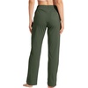image:imageWillit Womens Cotton Sweatpants with Pockets Straight Leg Lounge PantsOlive Green