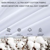 image:imageWillit Womens Cotton Sweatpants with Pockets Straight Leg Lounge PantsWhite