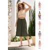 image:imageWillit Womens Linen Capri PantsArmy Greenupdate
