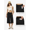 image:imageWillit Womens Linen Capri PantsBlack