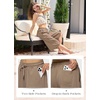 image:imageWillit Womens Linen Capri PantsDeep Khakiupdate