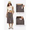 image:imageWillit Womens Linen Capri PantsGray