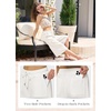 image:imageWillit Womens Linen Capri PantsWhite