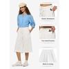 image:imageWillit Womens Linen Capri PantsWhiteupdate