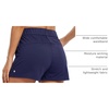 image:imageWillit Womens Shorts Hiking Athletic Shorts Comfy Casual with Pockets 25Blue