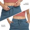 image:imageWillit Womens Shorts Hiking Athletic Shorts Comfy Casual with Pockets 25Blue Ashes