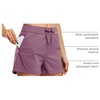 image:imageWillit Womens Shorts Hiking Athletic Shorts Comfy Casual with Pockets 25Bordeaux