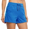 image:imageWillit Womens Shorts Hiking Athletic Shorts Comfy Casual with Pockets 25Brilliant Blue